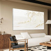 Golden Waves Canvas Art